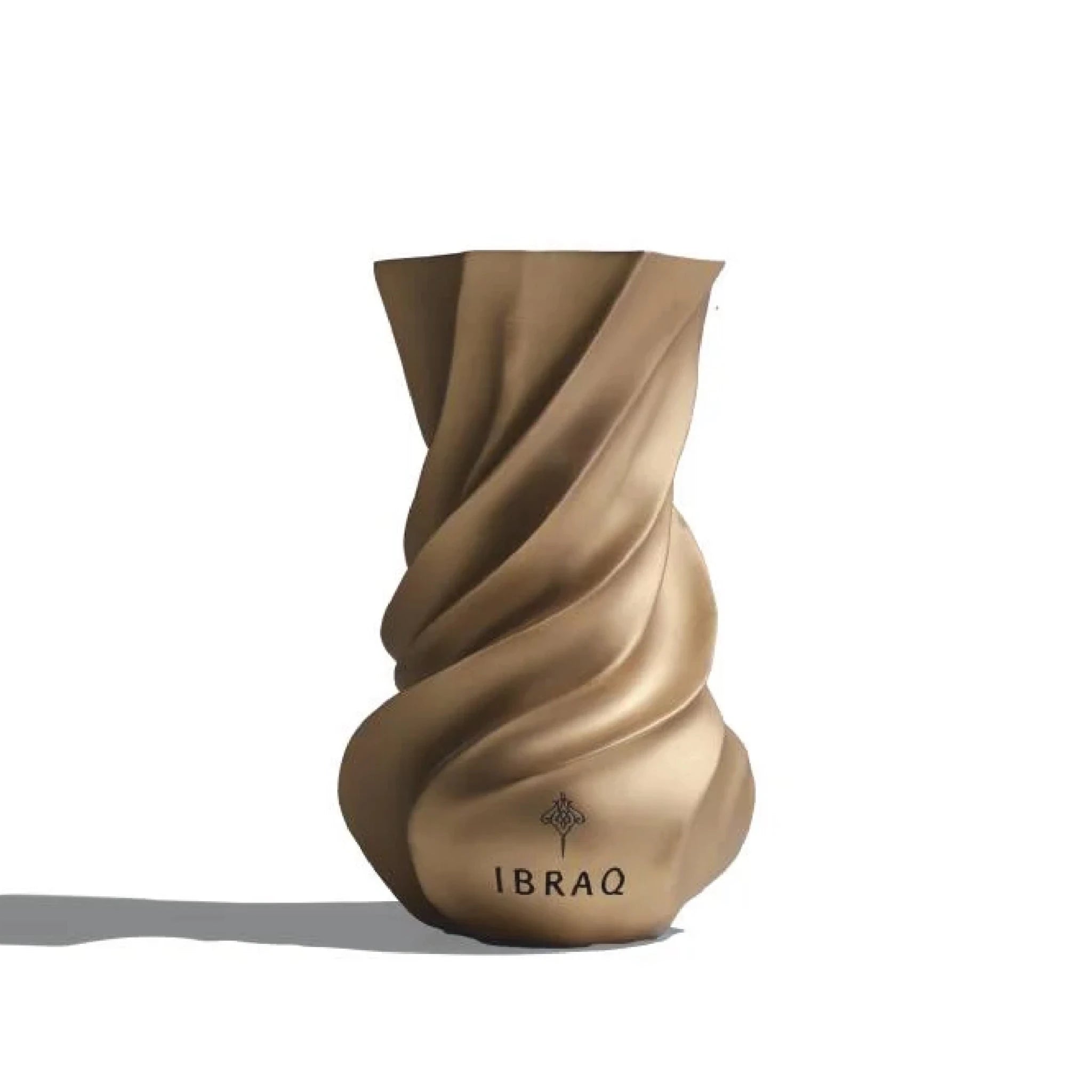Flow Incense Burner - Gold - Ibrahim Al Qurashi (IBRAQ) - Fragrance Forte