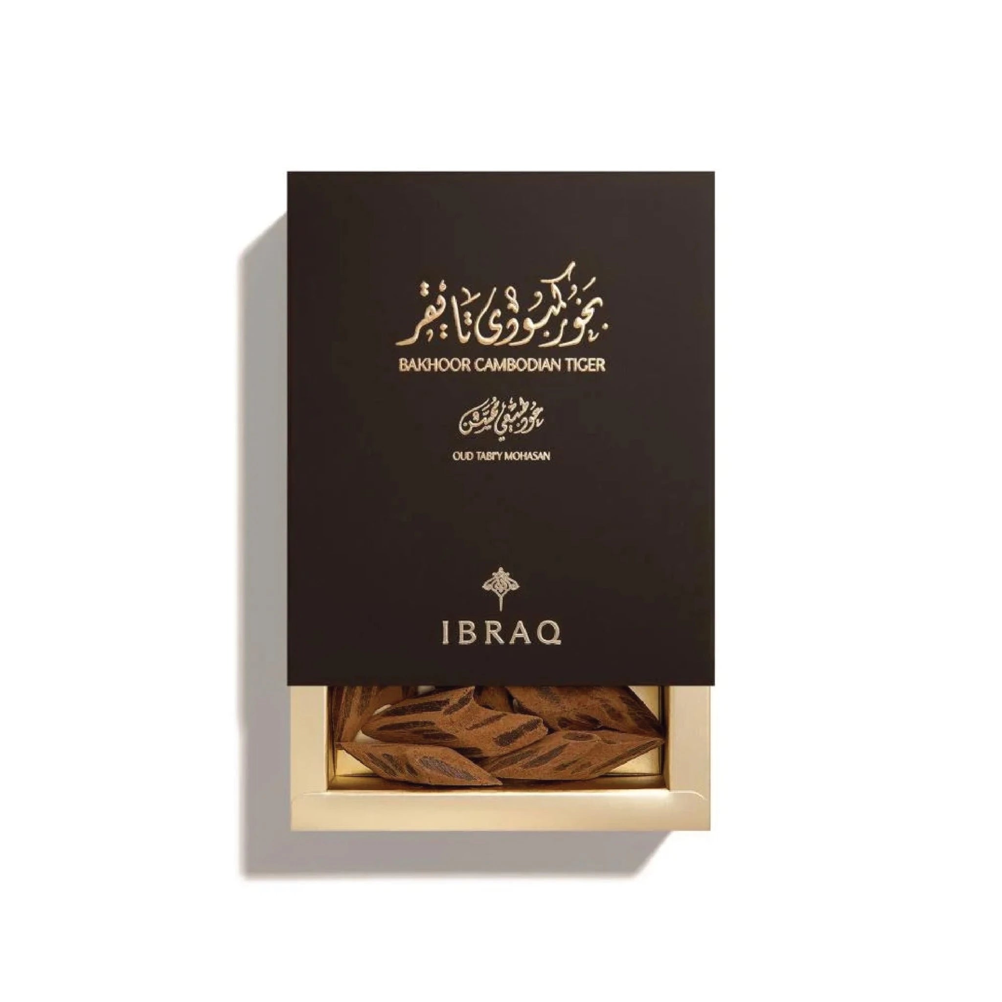 Bakhoor Cambodian Tiger - Oud Tabi’y Mohasan 30gm - Ibrahim Al Qurashi (IBRAQ) - Fragrance Forte