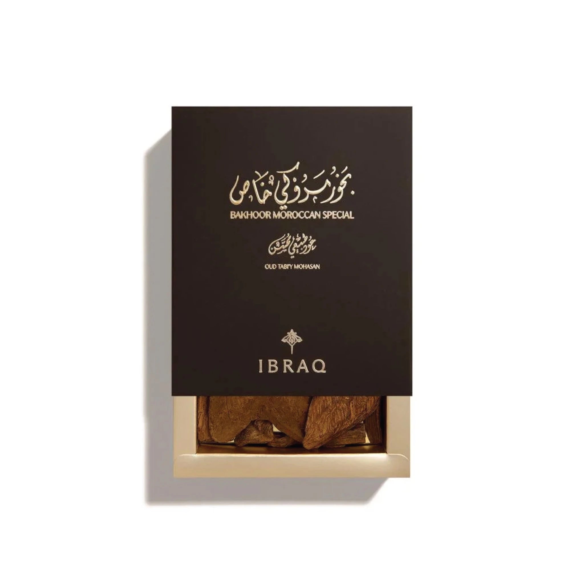 Bakhoor Morrocan Special - Oud Tabi’y Mohasan 30gm - Ibrahim Al Qurashi (IBRAQ) - Fragrance Forte