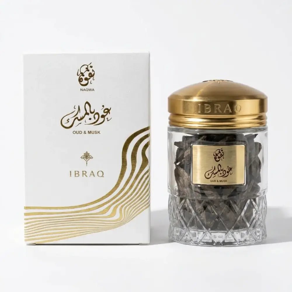 Oud & Musk Incense - Ibrahim Al Qurashi (IBRAQ) - Fragrance Forte