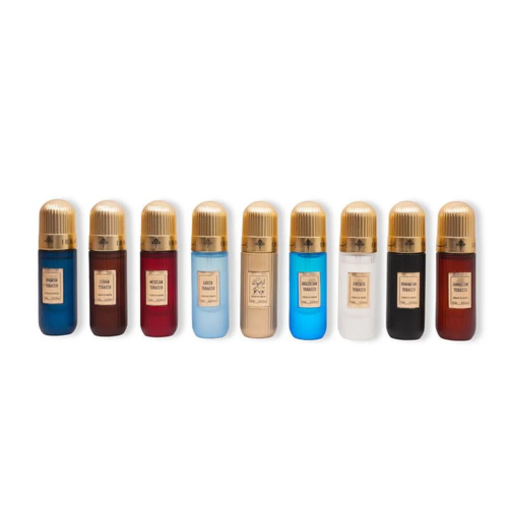 Tobacco Collection Set (9x10ml) - Ibrahim Al Qurashi (IBRAQ) - Fragrance Forte
